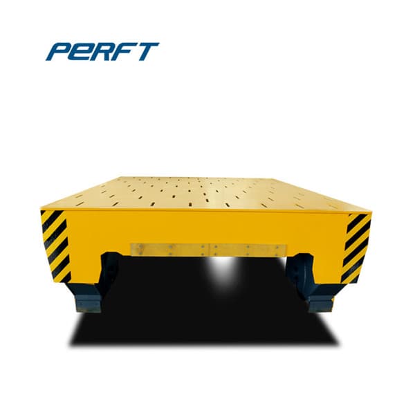 <h3>Heavy Duty 15 Tons Battery Platform Trolley For Mold Handling</h3>
